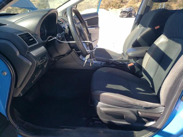 JF2GPABC3HH261838 - 2017 SUBARU CROSSTREK PREMIUM BLUE photo 7