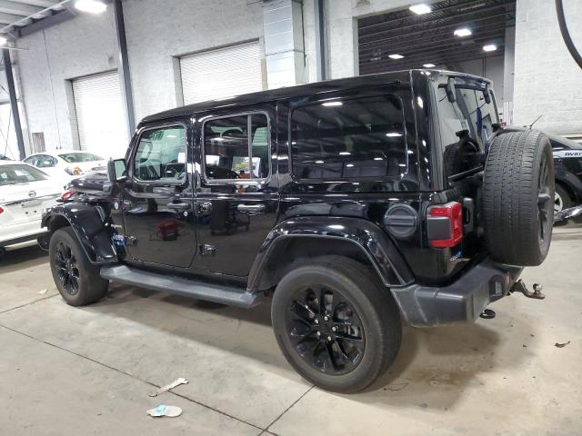 1C4JJXP67MW682530 - 2021 JEEP WRANGLER U SAHARA 4XE BLACK photo 2