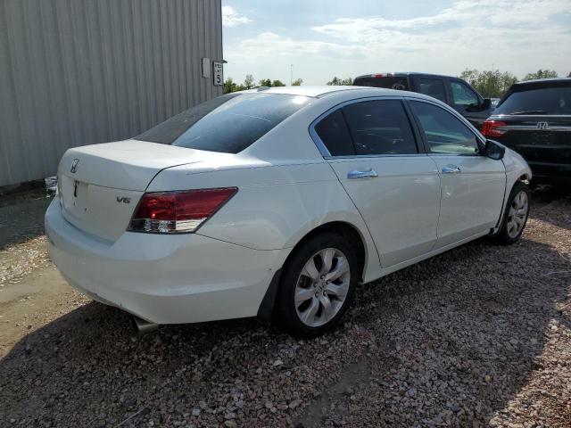 1HGCP36808A024085 - 2008 HONDA ACCORD EXL WHITE photo 3