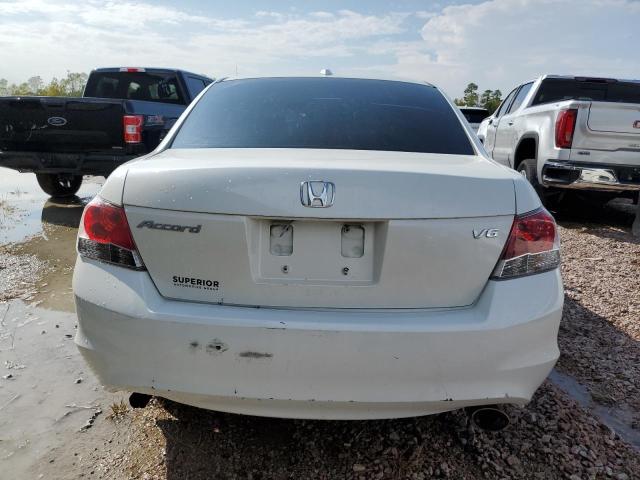 1HGCP36808A024085 - 2008 HONDA ACCORD EXL WHITE photo 6