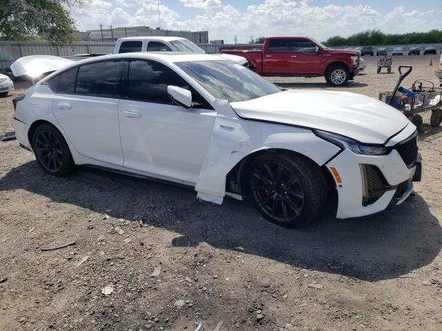 1G6DR5RW9M0134624 - 2021 CADILLAC CT5-V WHITE photo 4