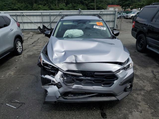 JF2GUADC1R8218025 - 2024 SUBARU CROSSTREK PREMIUM SILVER photo 5