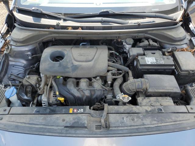 3KPC24A3XKE088458 - 2019 HYUNDAI ACCENT SE GRAY photo 11