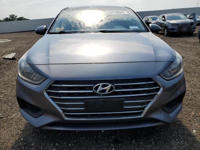 3KPC24A3XKE088458 - 2019 HYUNDAI ACCENT SE GRAY photo 5