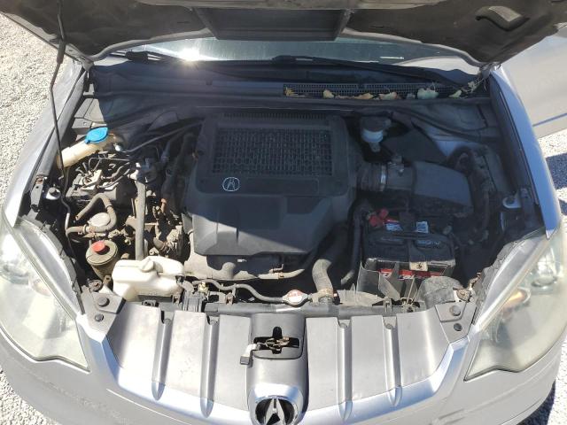 5J8TB18558A011628 - 2008 ACURA RDX TECHNOLOGY SILVER photo 11