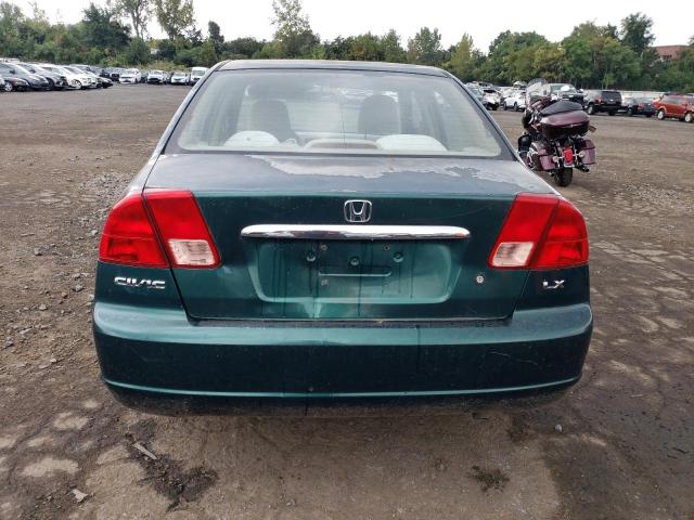 2HGES16561H502194 - 1996 HONDA CIVIC LX GREEN photo 6