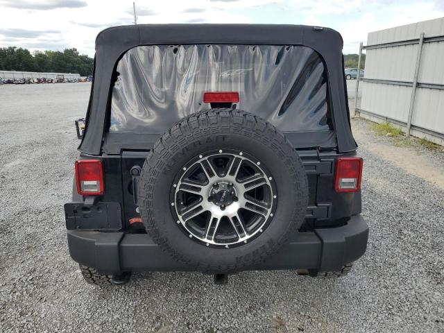 1C4AJWAG8DL579212 - 2013 JEEP WRANGLER SPORT BLACK photo 6