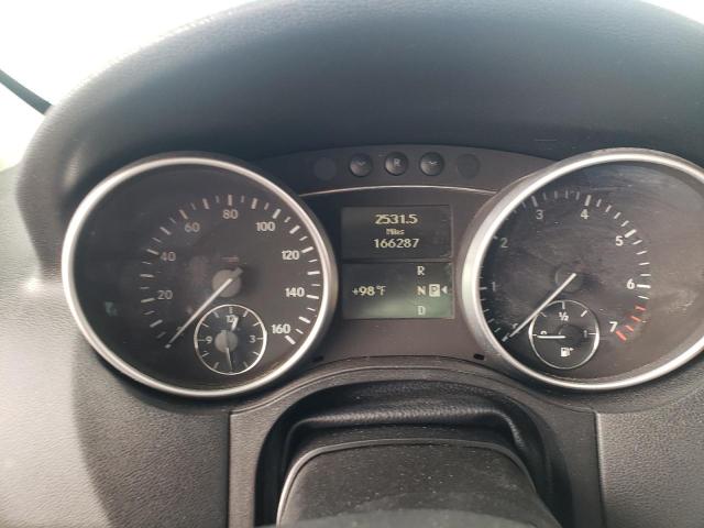 4JGBB8GB9BA660491 - 2011 MERZ ML 350 4MATIC Negro foto 9