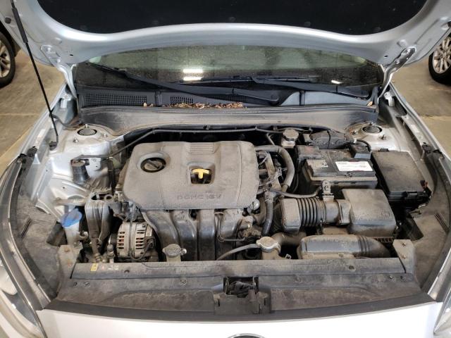 3KPF34AD5KE014383 - 2019 KIA FORTE GT LINE SILVER photo 11