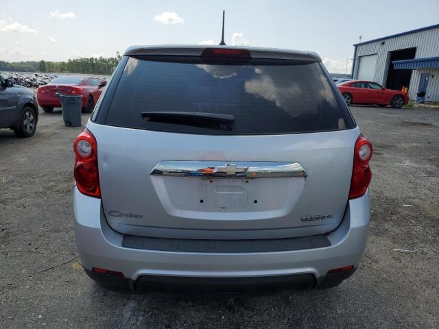 2GNALBEK2D1260483 - 2013 CHEVROLET EQUINOX LS SILVER photo 6