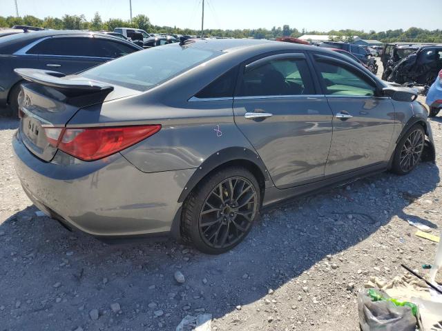 5NPEC4AB0DH591055 - 2013 HYUNDAI SONATA SE GRAY photo 3