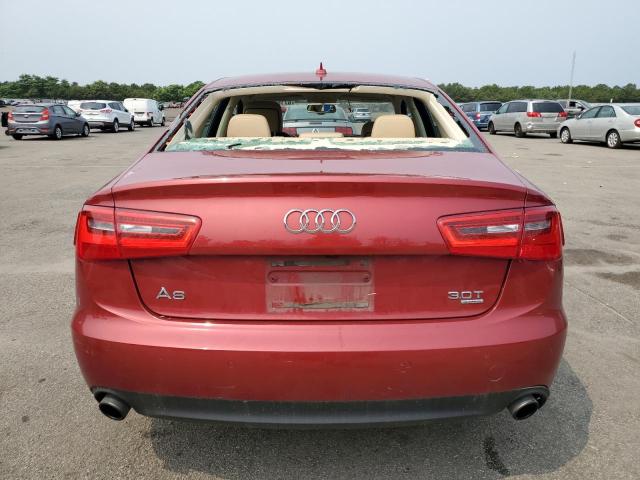 WAUGGAFC4DN034434 - 2013 AUDI A6 PREMIUM PLUS Rot Foto 6