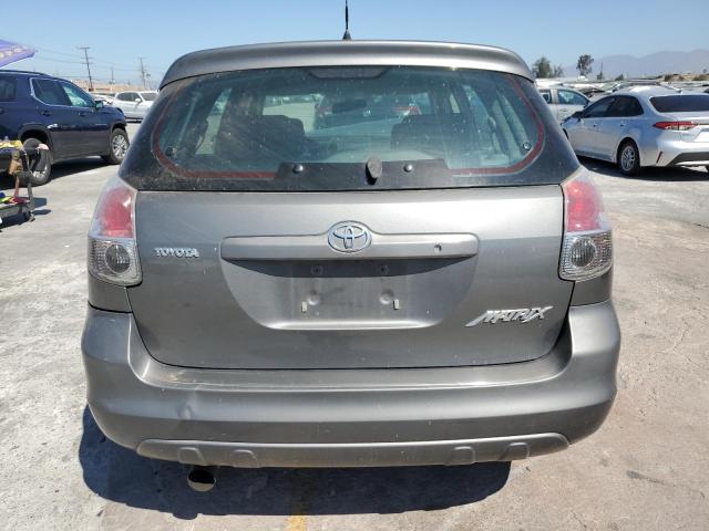 2T1KR32E87C641504 - 2007 TOYOTA COROLLA MA XR GRAY photo 6