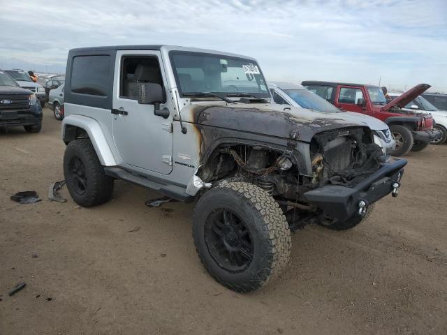 1J4FA54139L757312 - 2009 JEEP WRANGLER SAHARA CHARCOAL photo 4