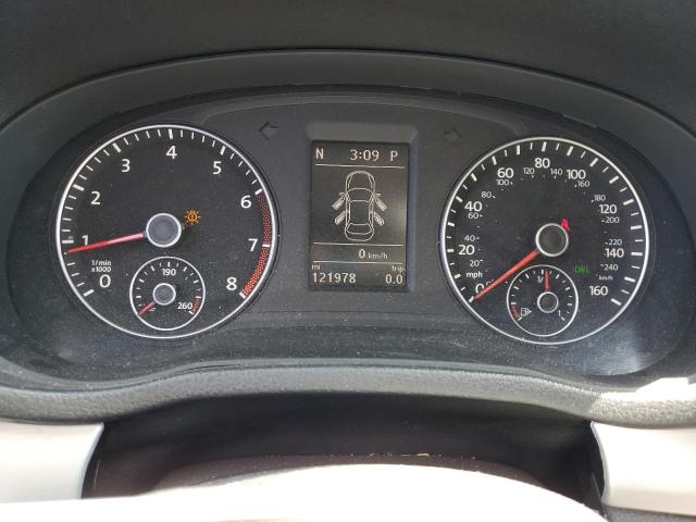 1VWBP7A34DC097291 - 2013 VOLKSWAGEN PASSAT SE GRAY photo 9