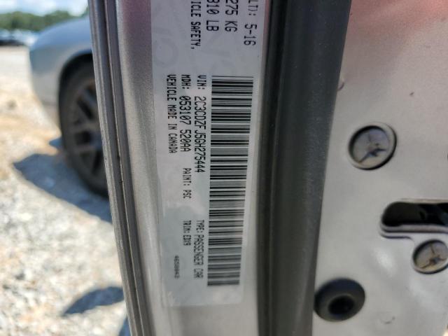 2C3CDZFJ5GH275444 - 2016 DODGE CHALLENGER R/T SCAT PACK SILVER photo 12