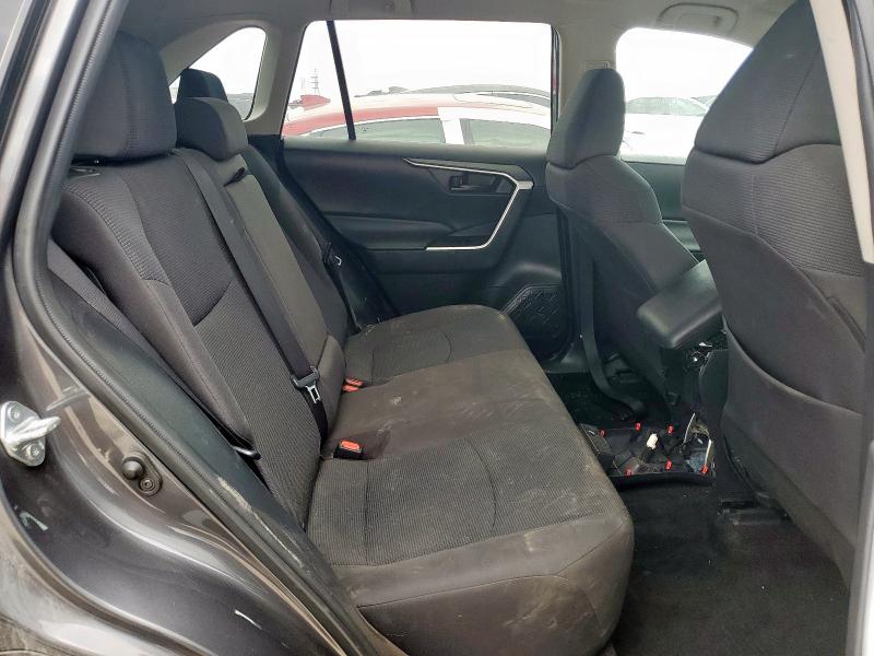 2T3H1RFV1MW124142 - 2021 TOYOTA RAV4 LE CHARCOAL photo 10