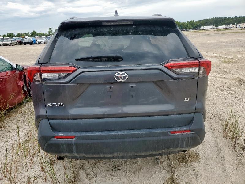 2T3H1RFV1MW124142 - 2021 TOYOTA RAV4 LE CHARCOAL photo 6