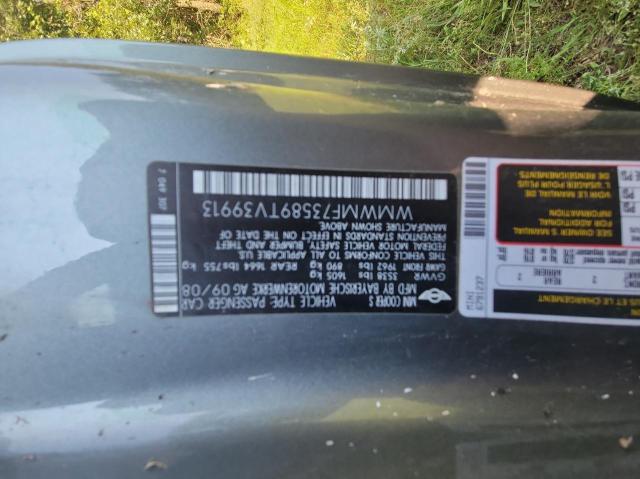 WMWMF73589TV39913 - 2009 MINI COOPER S GRAY photo 10