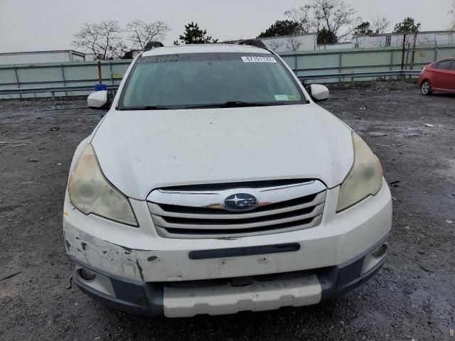 4S4BRDLC3B2356313 - 2011 SUBARU OUTBACK 3.6R LIMITED WHITE photo 5