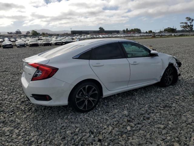 2HGFC2F8XMH549671 - 2021 HONDA CIVIC SPORT თეთრი ფოტო 3