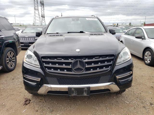4JGDA5HB2EA370610 - 2014 MERCEDES-BENZ ML 350 4MATIC BLACK photo 5