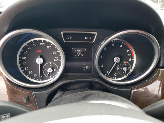 4JGDA5HB2EA370610 - 2014 MERCEDES-BENZ ML 350 4MATIC BLACK photo 9