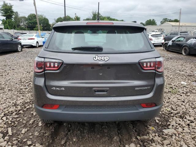 3C4NJDAB5LT209106 - 2020 JEEP COMPASS SPORT 灰色 照片 6