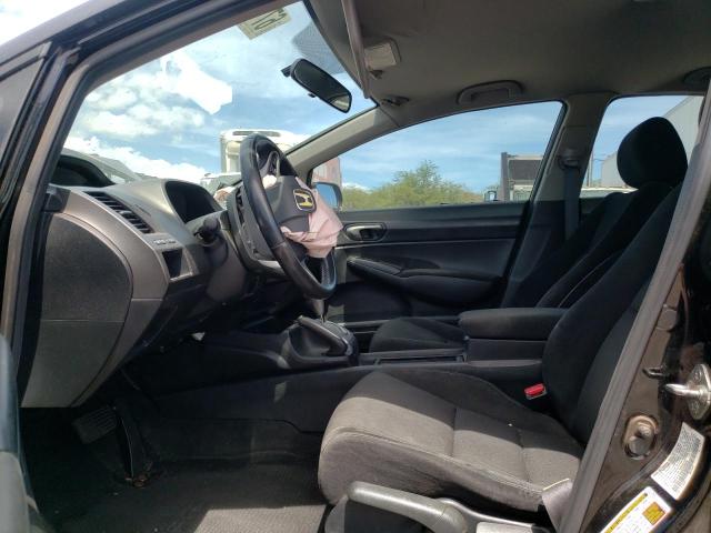 19XFA1F65AE056808 - 2010 HONDA CIVIC LX-S Սև լուսանկար 7