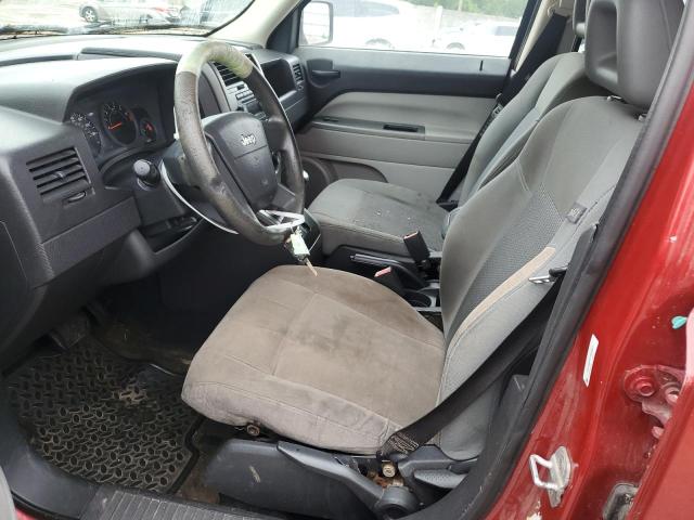 1J8FF28W67D365890 - 2007 JEEP PATRIOT SPORT Բորդո լուսանկար 7