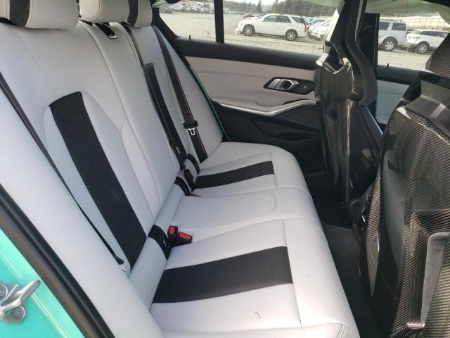 WBS43AY09PFR22639 - 2023 BMW M3 COMPETITION ტურკოუსი ფოტო 10