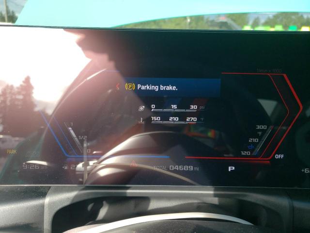 WBS43AY09PFR22639 - 2023 BMW M3 COMPETITION ტურკოუსი ფოტო 9