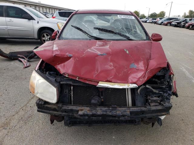 KNAFE222495665003 - 2009 KIA SPECTRA EX BURGUNDY photo 5