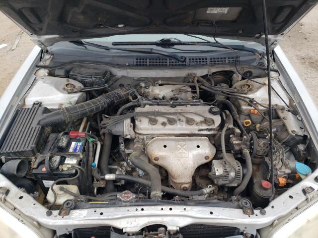 1HGCG3150YA019725 - 2000 HONDA ACCORD EX 银色 照片 11