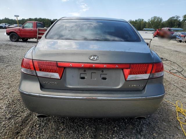 KMHFC46F37A145313 - 2007 HYUNDAI AZERA SE GRAY photo 6