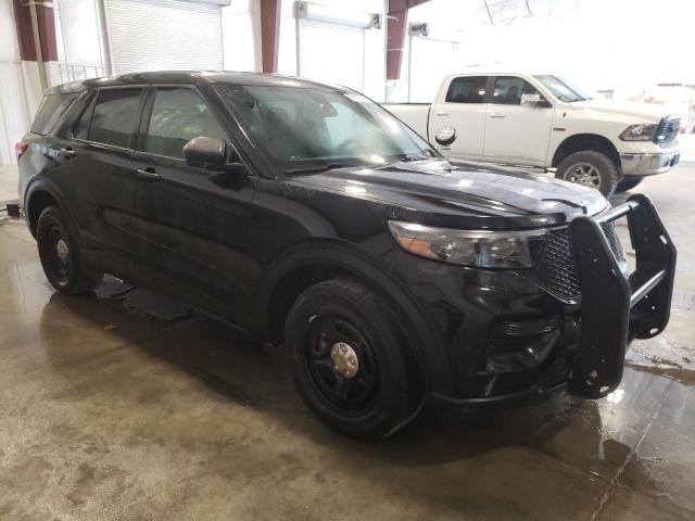 1FM5K8AB0MGA65650 - 2021 FORD EXPLORER POLICE INTERCEPTOR 黑色 照片 4