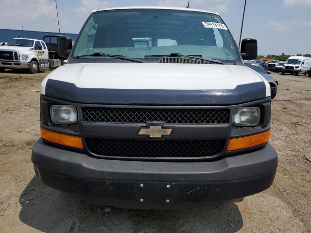 1GCSGAFX2D1158578 - 2013 CHEVROLET EXPRESS G1 WHITE photo 5