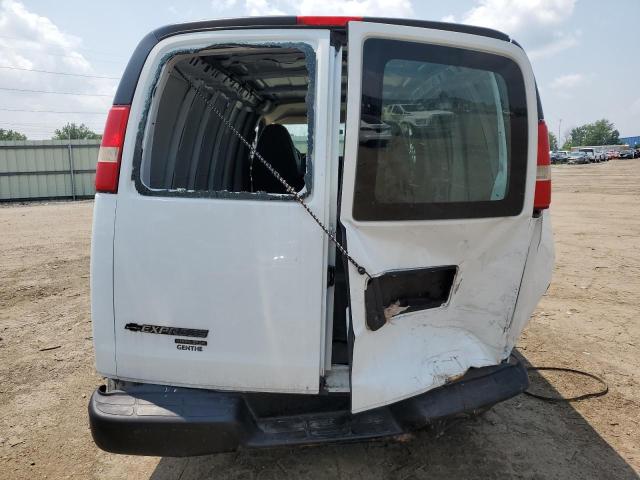 1GCSGAFX2D1158578 - 2013 CHEVROLET EXPRESS G1 WHITE photo 6