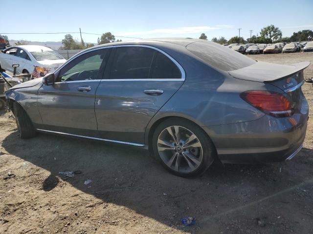 55SWF8DBXKU300148 - 2019 MERCEDES-BENZ C 300 CHARCOAL photo 2