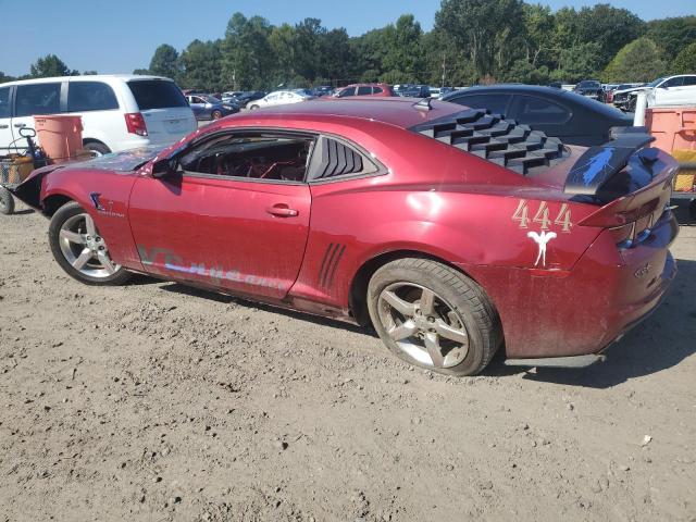 2G1FB1E34C9189400 - 2012 CHEVROLET CAMARO LT RED photo 2