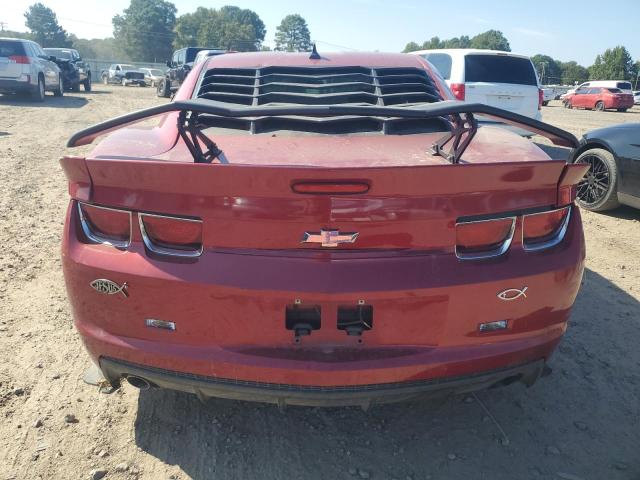 2G1FB1E34C9189400 - 2012 CHEVROLET CAMARO LT RED photo 6