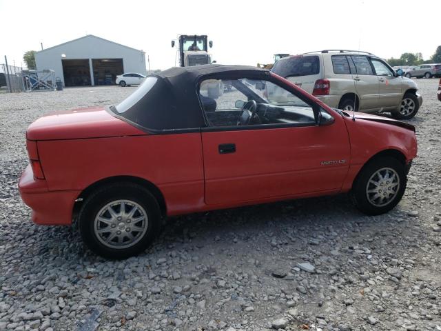 JG1MR3367MK606570 - 1991 GEO METRO LSI SPRINT CL RED photo 3