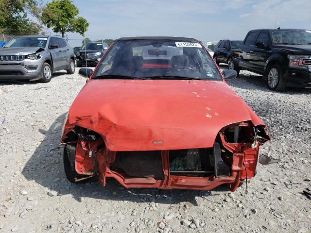 JG1MR3367MK606570 - 1991 GEO METRO LSI SPRINT CL RED photo 5