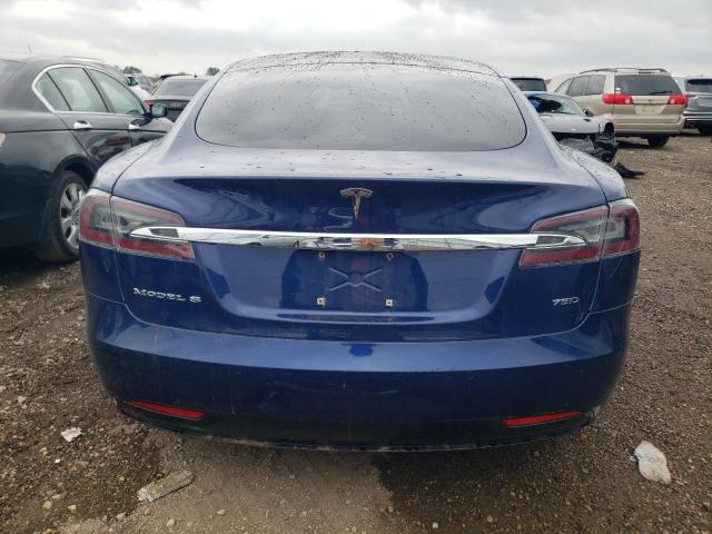 5YJSA1E20JF245227 - 2018 TESLA MODEL S 蓝色 照片 6