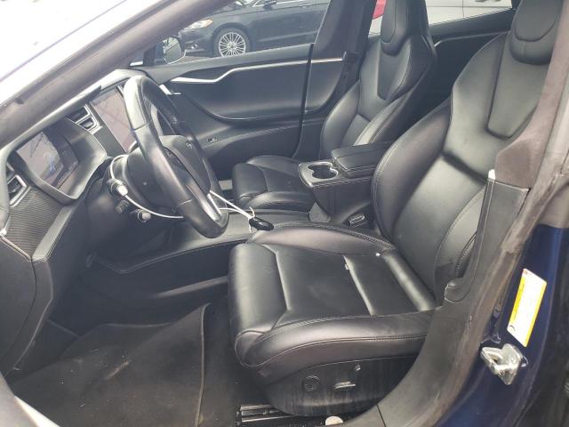 5YJSA1E20JF245227 - 2018 TESLA MODEL S 蓝色 照片 7