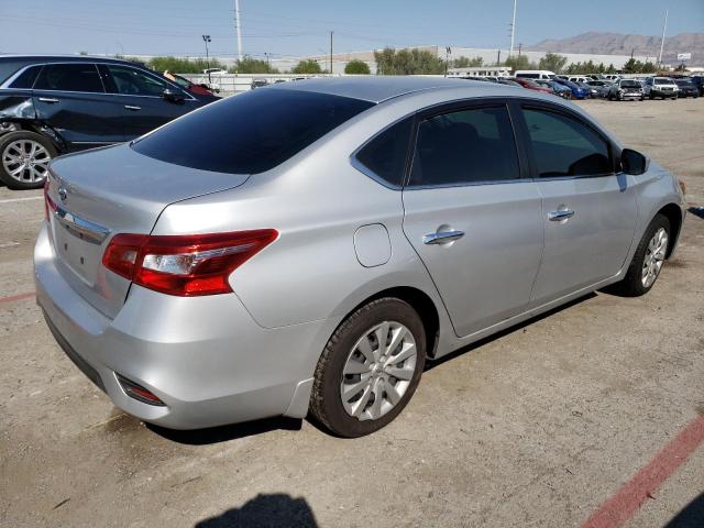 3N1AB7AP7KY456009 - 2019 NISSAN SENTRA S SILVER photo 3