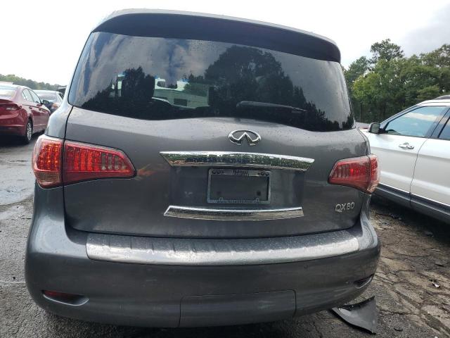 JN8AZ2NF3F9574846 - 2015 INFINITI QX80 GRAY photo 6