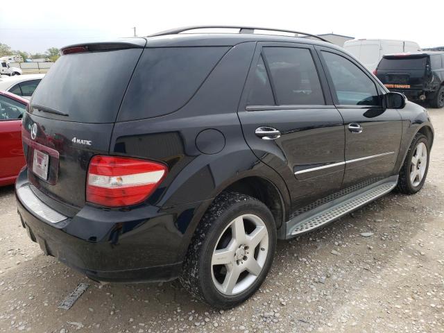 4JGBB72E08A385453 - 2008 MERCEDES-BENZ ML 550 BLACK photo 3