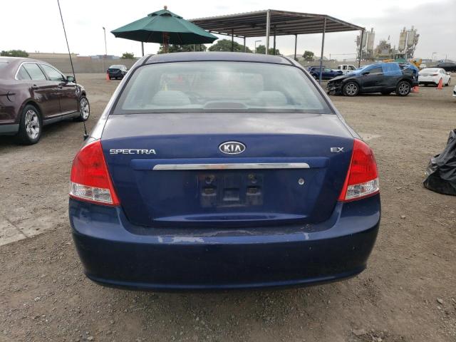 KNAFE121685527477 - 2008 KIA SPECTRA EX BLUE photo 6