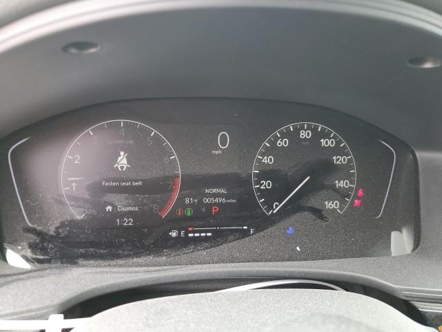 2HGFE2F53PH526754 - 2023 HONDA CIVIC SPORT GRAY photo 9